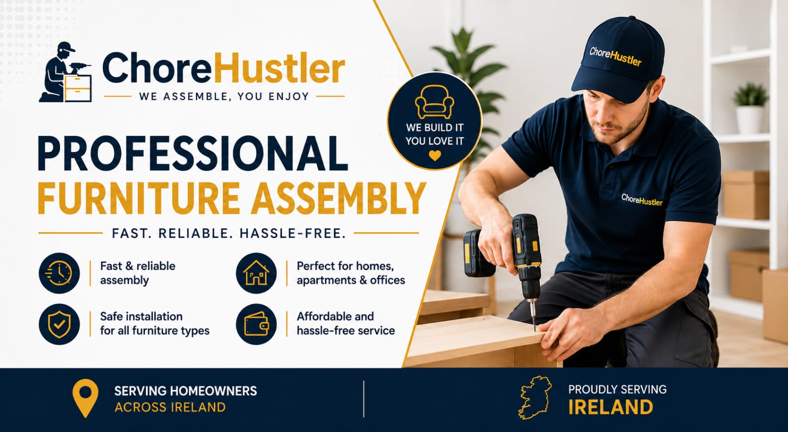 Furniture Assembly Ireland Complete Guide for Homeowners